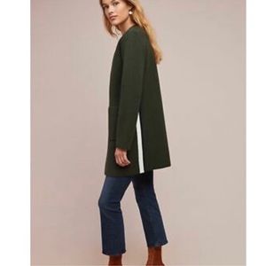 Moth (Anthropologie) evergreen cardigan coat